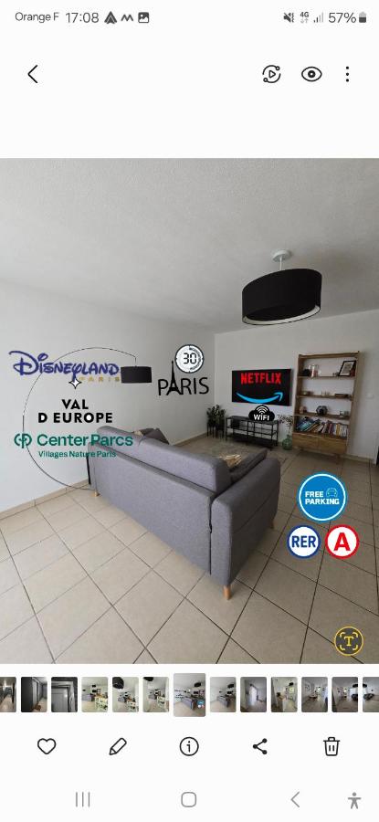Super appartement familial Disneyland Paris 5pers - Chambres d’hôtes