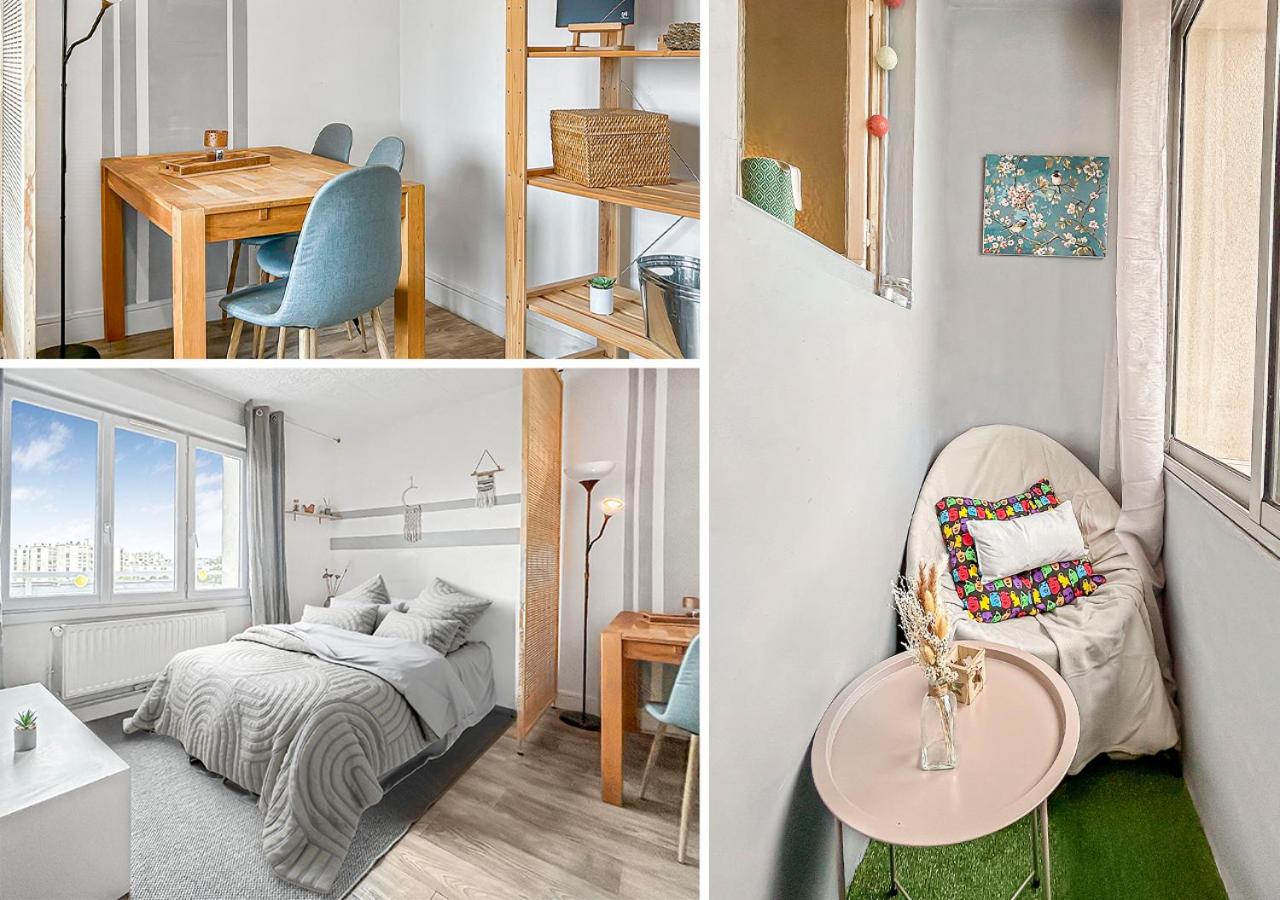 Confort et vue à deux pas du centre - B&B Reims