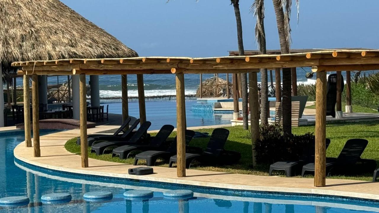 Acapulco diamante, club de playa privado, canchas pádel para 8 huéspedes - B&B