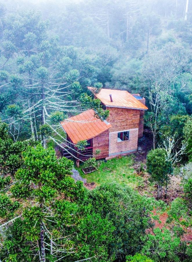 Cabana na Floresta Rincão do Fortaleza - Chambres d’hôtes Cambará do Sul