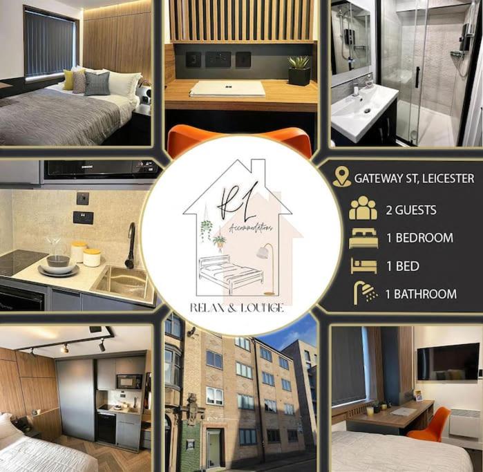 Deluxe 1 Bed Studio 3A near Royal Infirmary and DMU - B&B Leicester