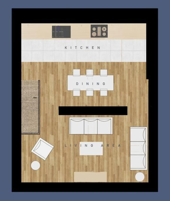 Stylish & Spacious Town Centre Duplex Apartment - B&B Porthmadog