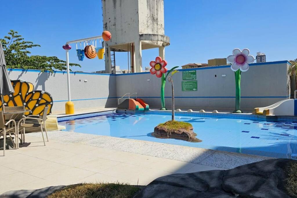 Lindo Flat ao lado do Hot Park - Cond Serra Park -Apt 121 - B&B Rio Quente