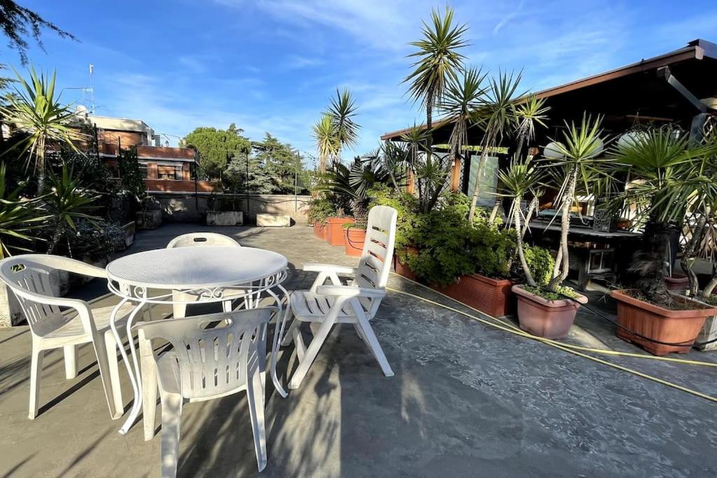 Mansarda monolocale in roof garden - B&B Rome