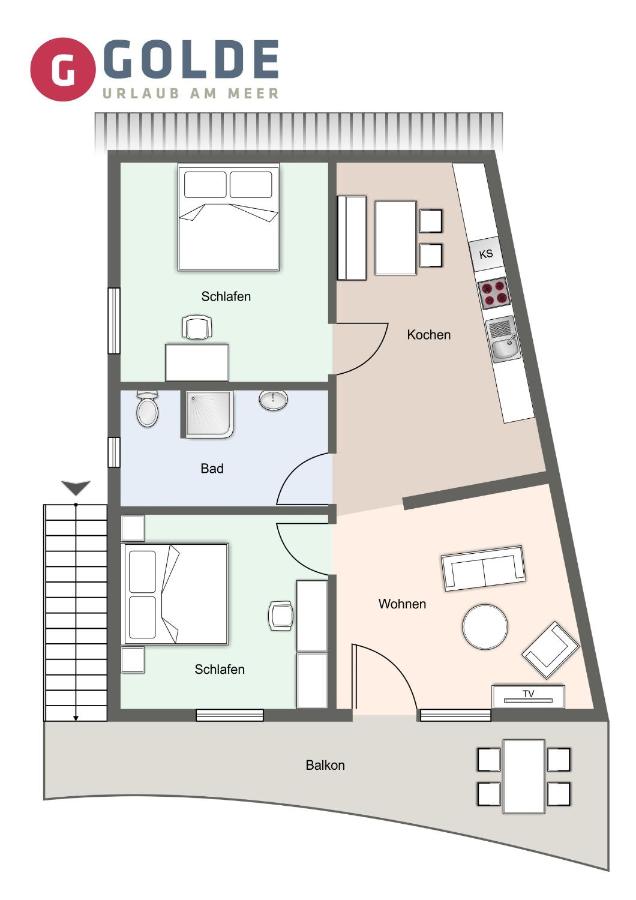 Anders & Meer ANDERS & MEER App Ausblick - B&B Sankt Peter-Ording