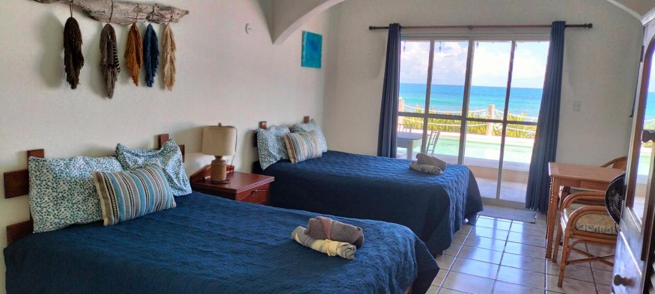 Camera Deluxe Doppia con Letti Singoli con Vista Mare