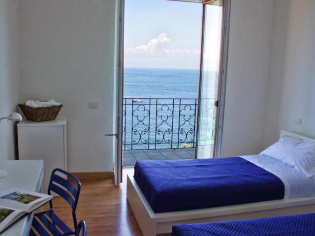 Camera Doppia con Letti Singoli con Vista Mare