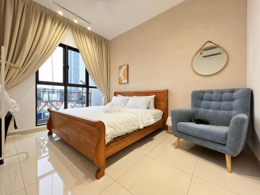 Estudio con 1 cama grande
