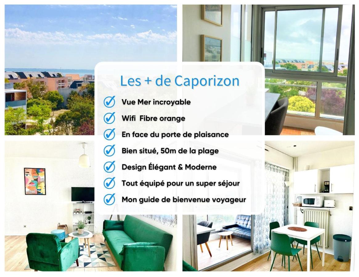 Caporizon-Cap239-Vue mer-50m plage - B&B Marillac-le-Franc
