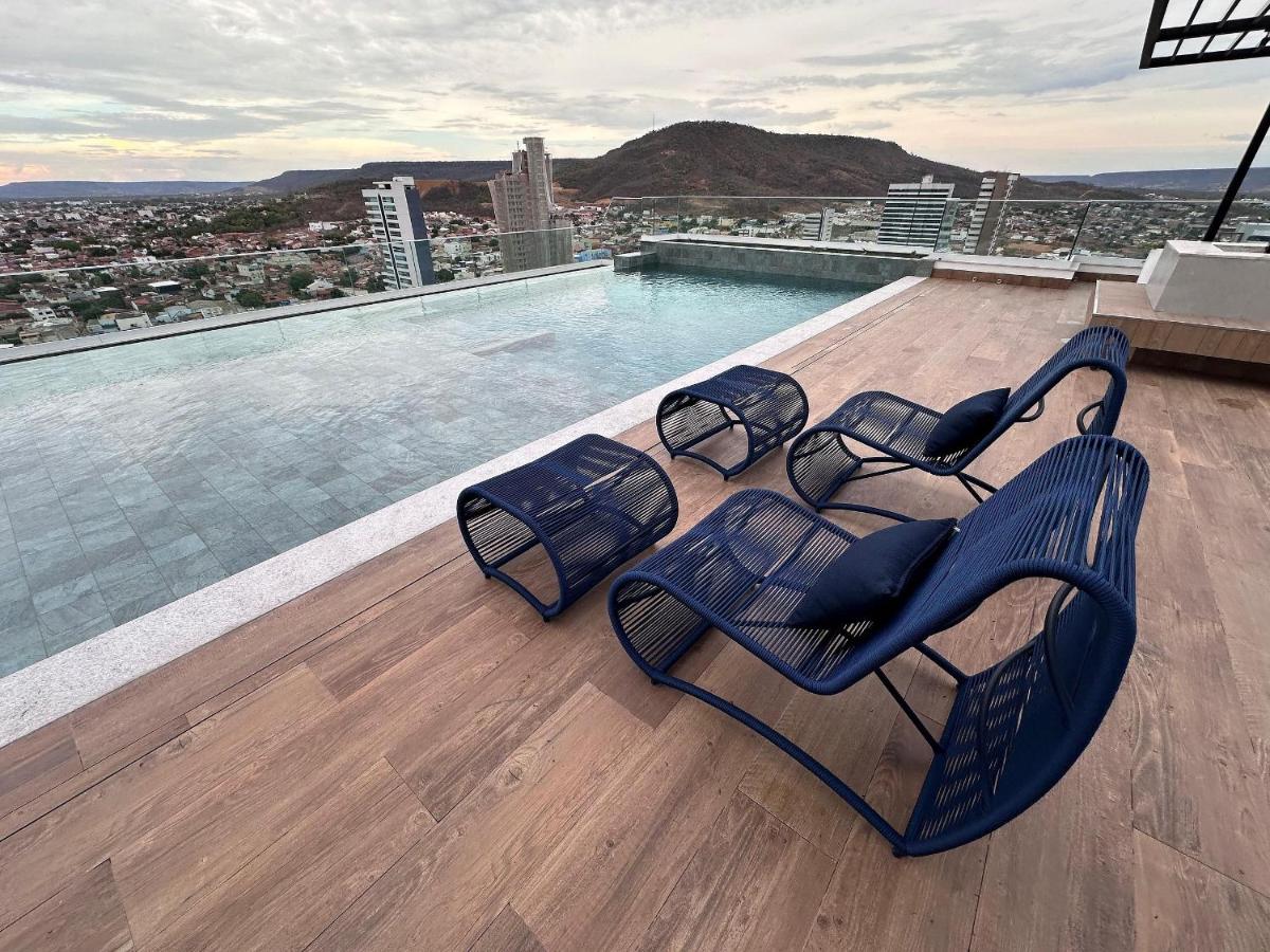 Refúgio Moderno com Vista Panorâmica da Cidade - Ferienwohnung Barreiras