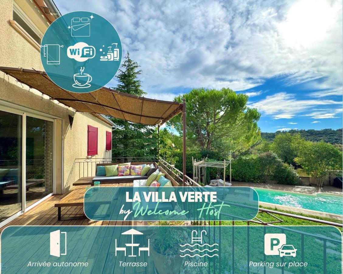 La Villa Verte, Piscine privative - B&B Montpezat