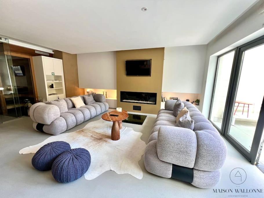 La villa d'exception Piscine Jacuzzi Sauna Hammam - B&B Landen