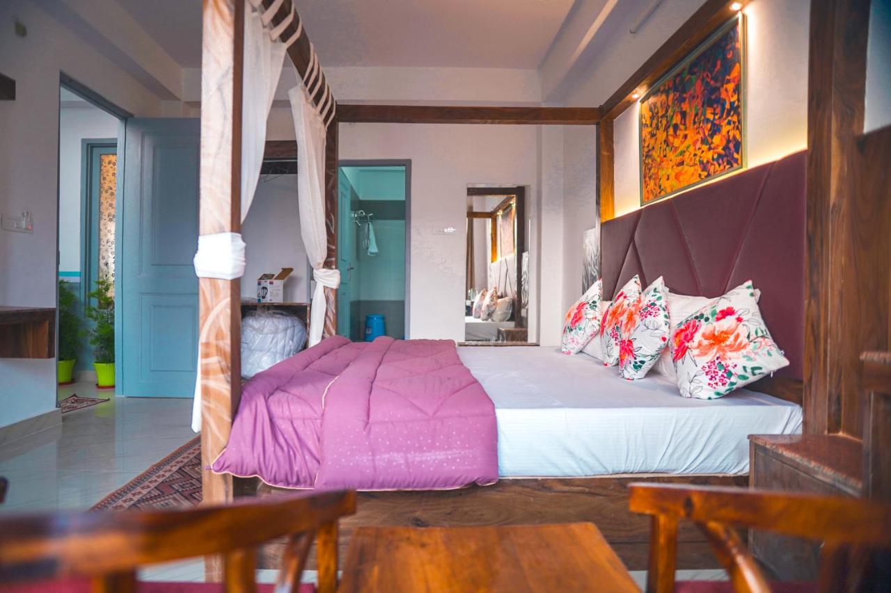 Familiekamer met Uitzicht op de Bergen