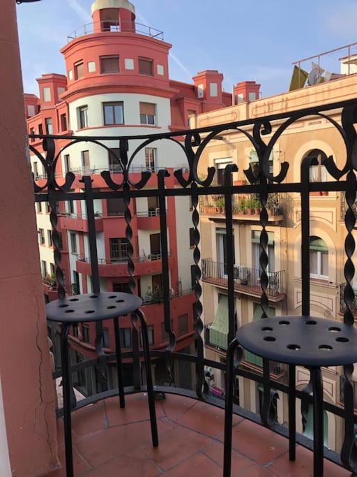 Plaza España - Cómodo y luminoso con balcón y wifi - B&B Barcelona