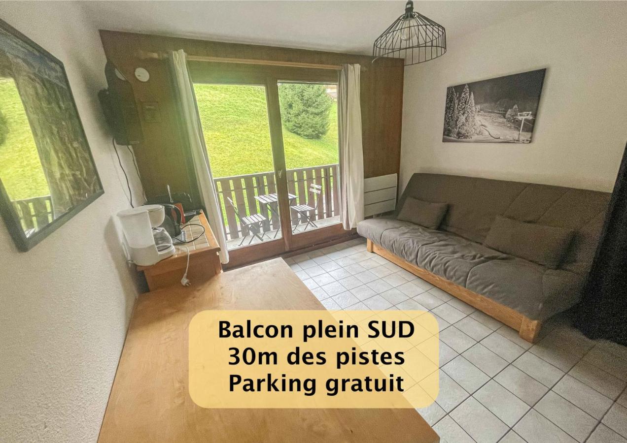 Joli studio 4 Pers 30m des pistes balcon plein Sud au Pieds des Pistes B27- DRAPS NON COMPRIS - Ferienwohnung