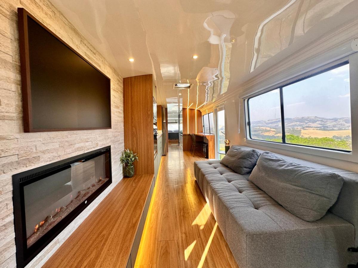 Refúgio estelar com vista para represa - Ferienwohnung Joanópolis