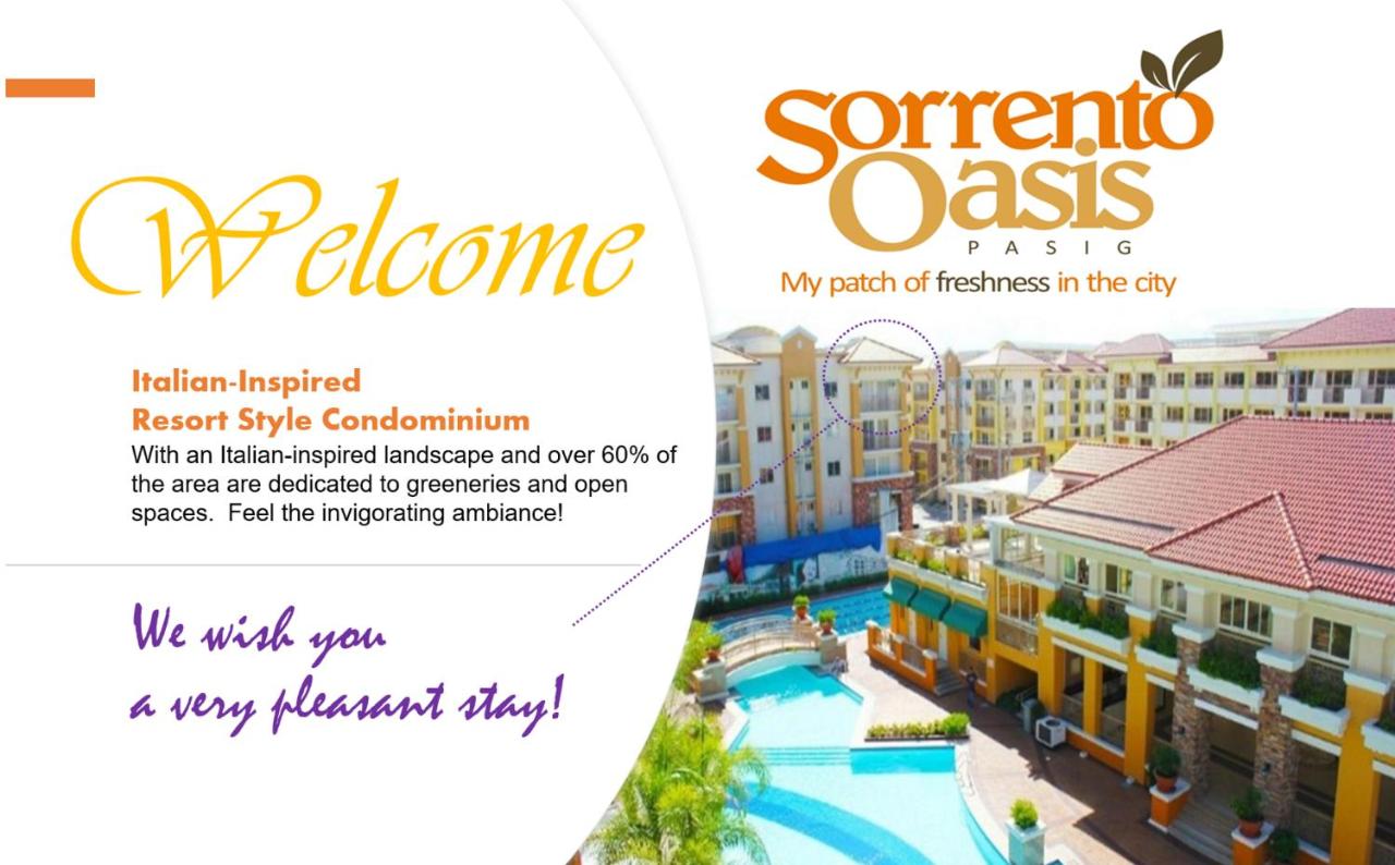 2BR Italian-inspired Condo Unit, Balcony Pool View - Chambres d’hôtes