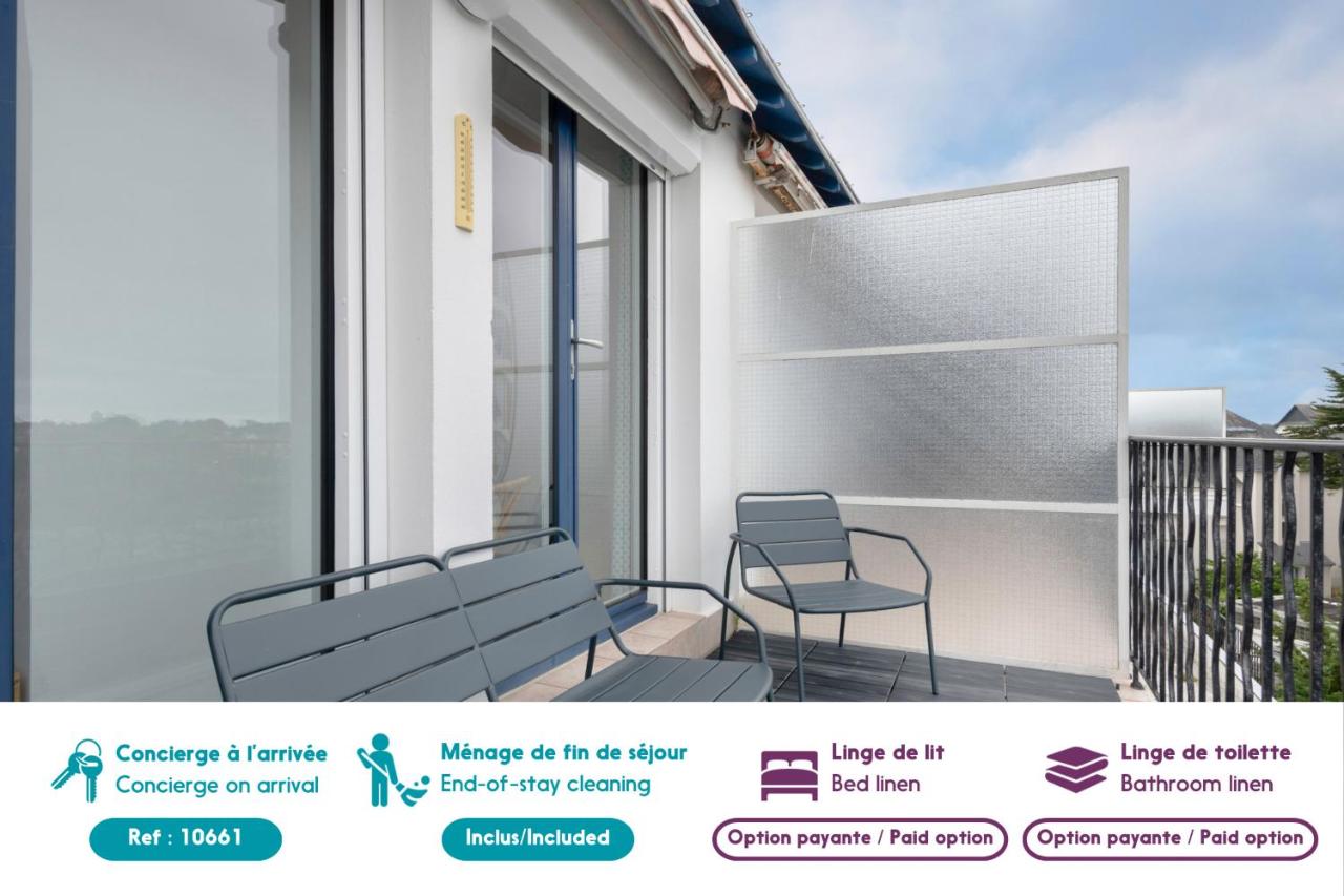 Appartement pour 4 proche plage du Nau - B&B Le Pouliguen