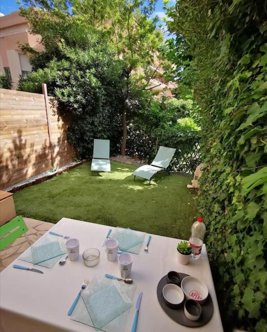 Studio rez de jardin à Sainte-Maxime - Ferienwohnung