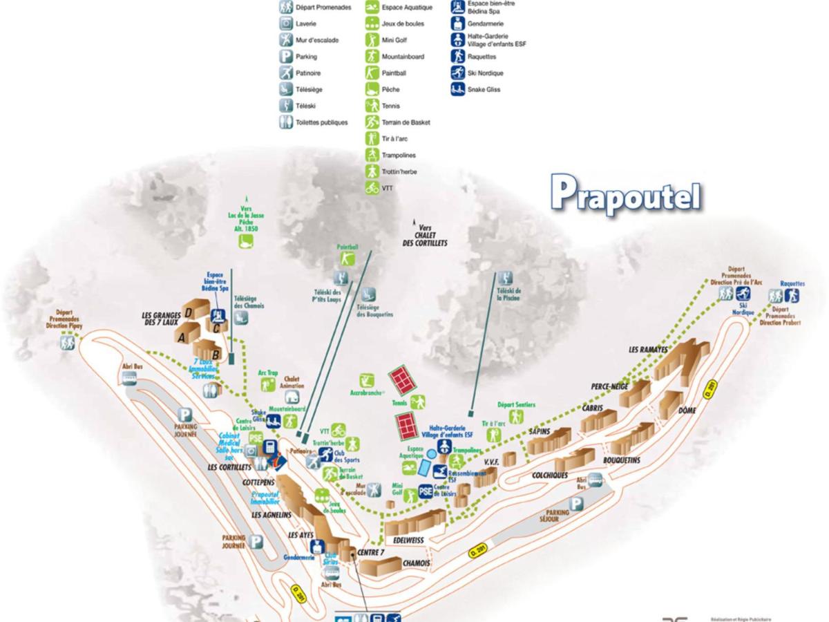 2 pièces cabine au pied des pistes - Vue sur pistes - FR-1-557-101 - Chambres d'hôtes Les Adrets