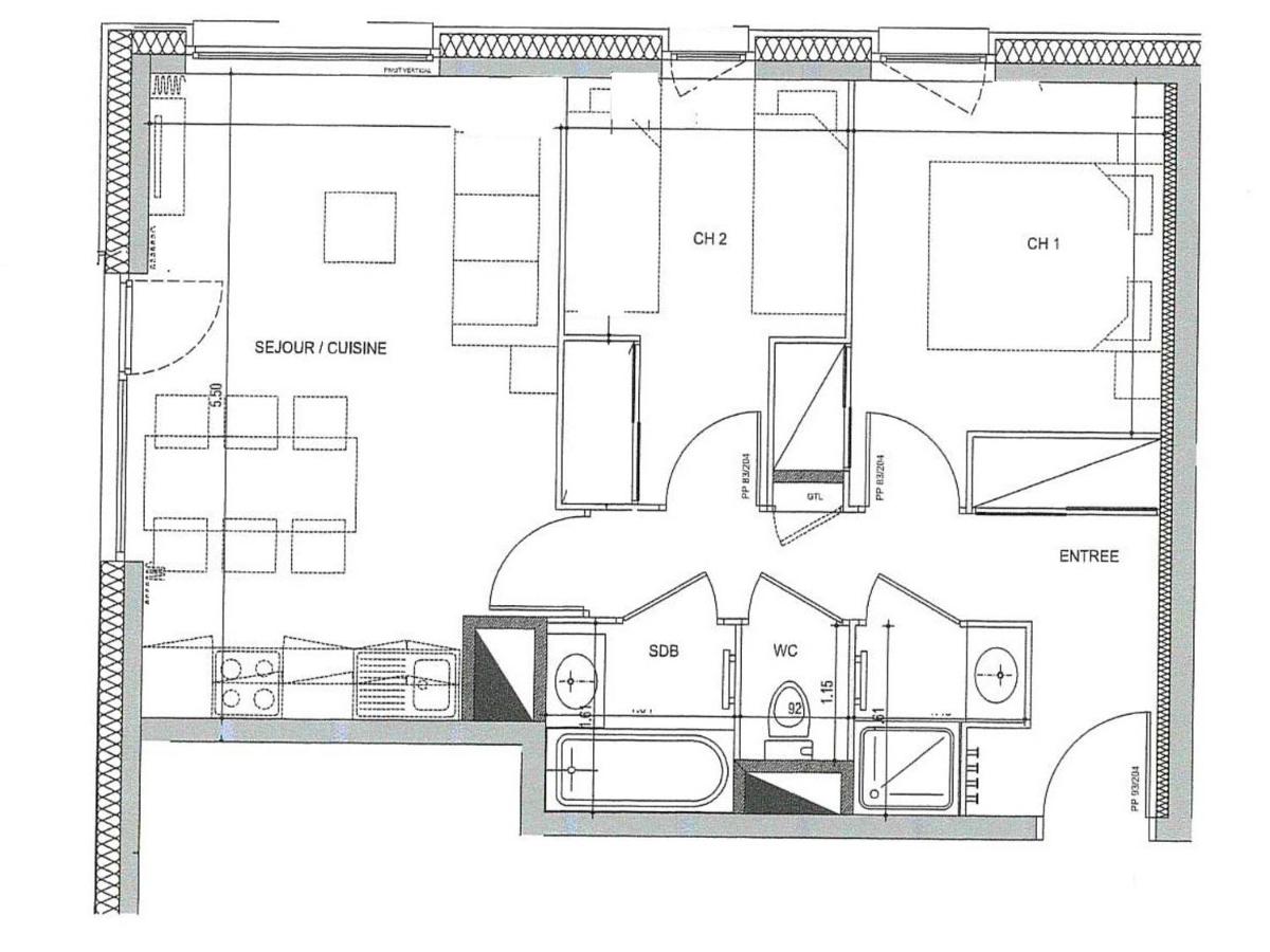 Appartement neuf aux Saisies, 6 pers, parking inclus - FR-1-293-272 - Chambres d'hôtes Hauteluce