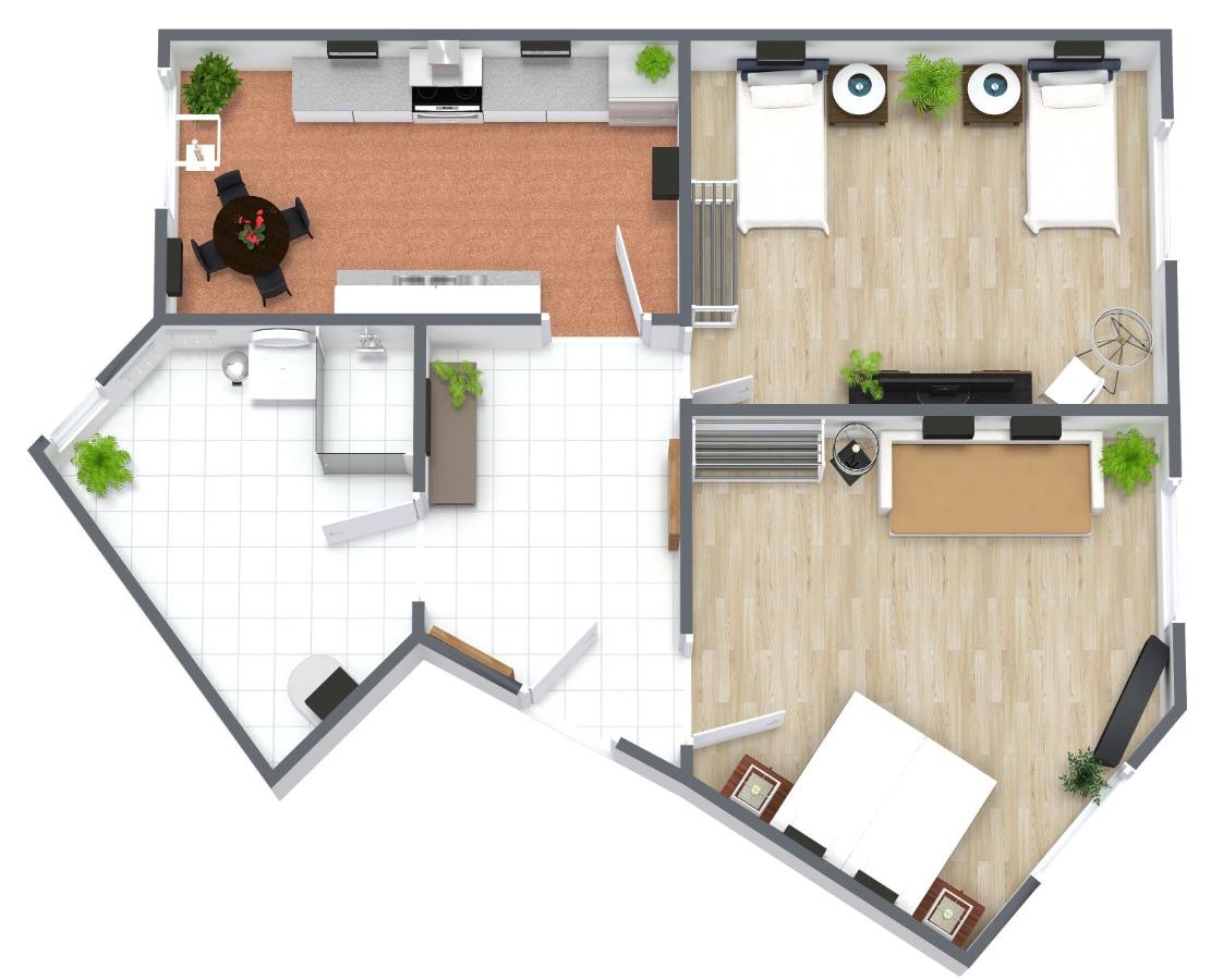 Scandinavian Relax, Netflix, central, keyless - Ferienwohnung Essen