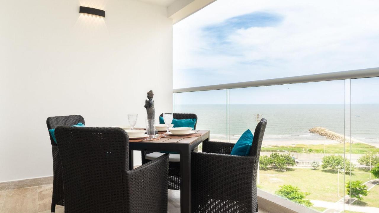 CB726 | Suite moderna frente al mar con balcón y cocina con isla - Chambres d’hôtes Carthagène