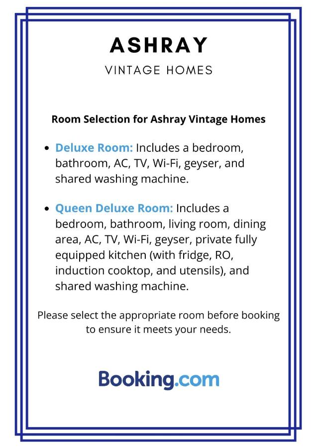 Ashray - Vintage Homes - Bed and Breakfast