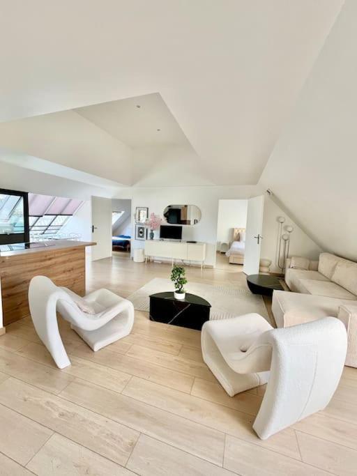 Penthouse 90m2 Terrace Parking 10m Paris Center - B&B