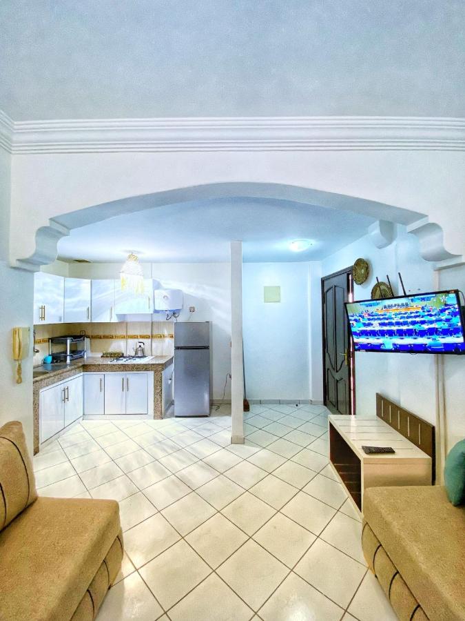 TERRASSE PLAGE Appartement avec Piscine en Bord de Mer 09 - Ferienwohnung Tamraght Ouzdar