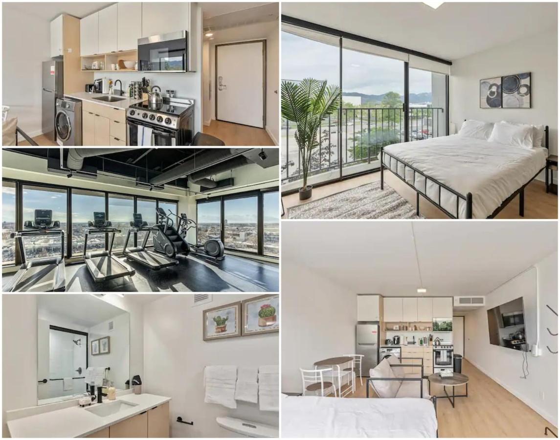 Central Studio Apt - 65 TV - Gym - Parking - B&B