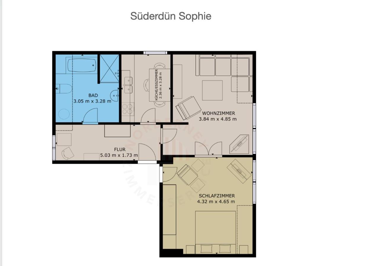 Süderdün Sophie - Ferienwohnung Norderney