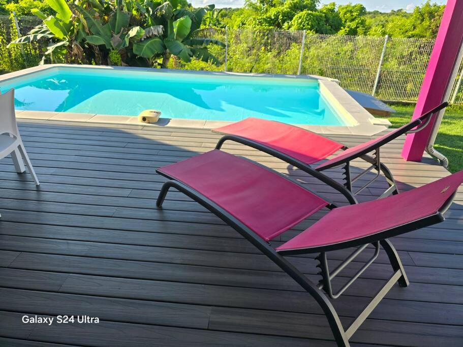 Bungalow tout confort & piscine privée - Helleux - Chambres d’hôtes Sainte-Anne