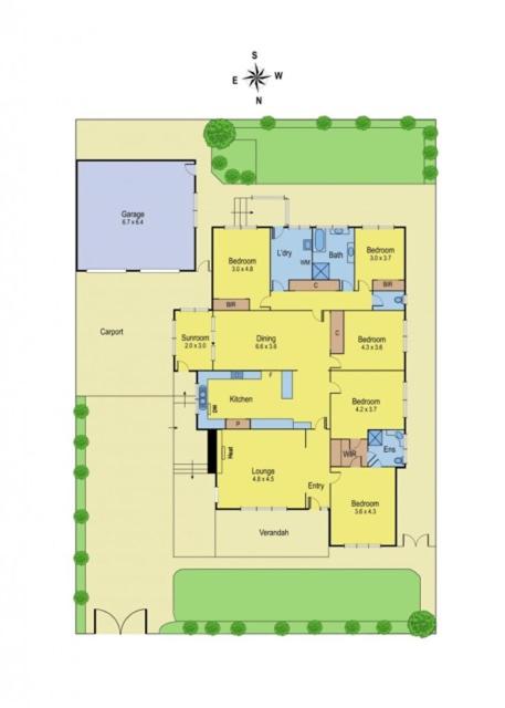 Five-Bedroom House