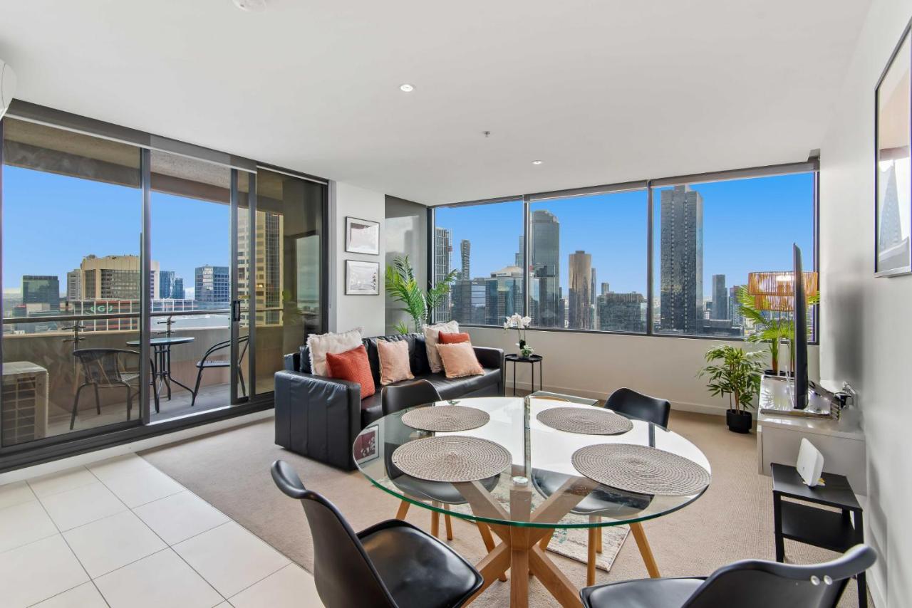 Pristine 2-Bed Central Apartment with City Views - Ferienwohnung Melbourne