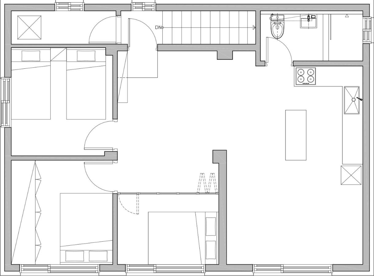 3BR Jong-RO Family House, 4Beds, 6 people - B&B