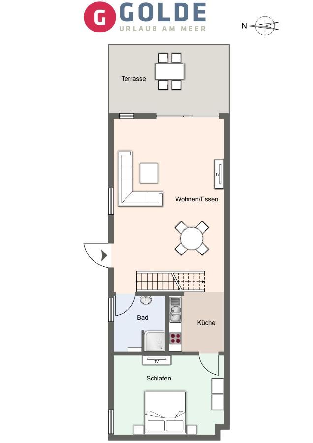 Tofthof een - Ferienwohnung