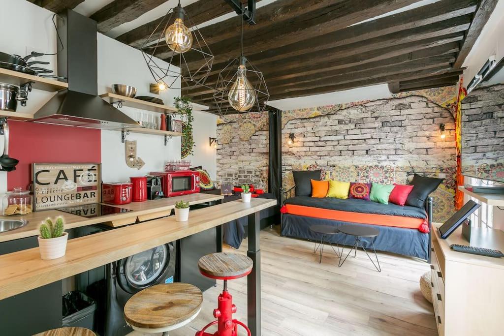 M1 - Magnificent Studio in Le Marais's Heart - B&B