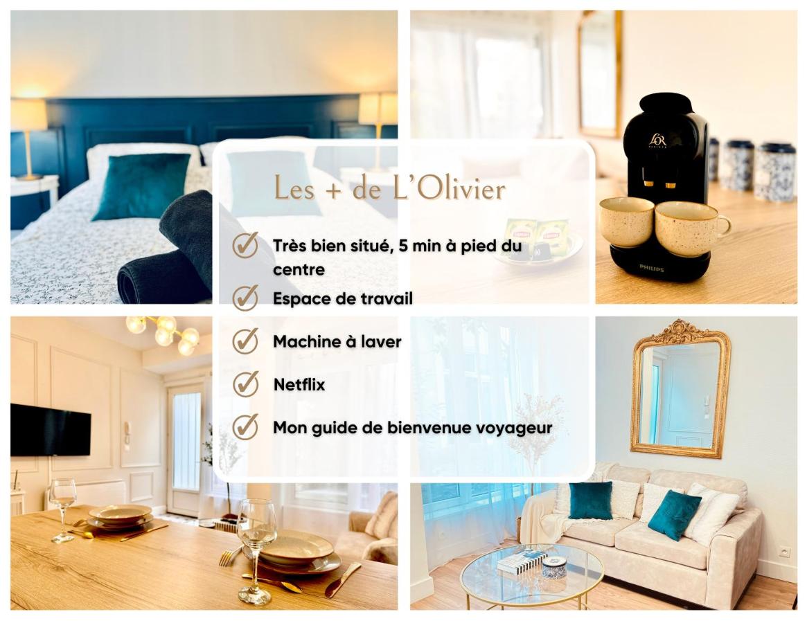 L'Olivier - Netflix - Bureau - Proche centre Troyes - B&B Troyes