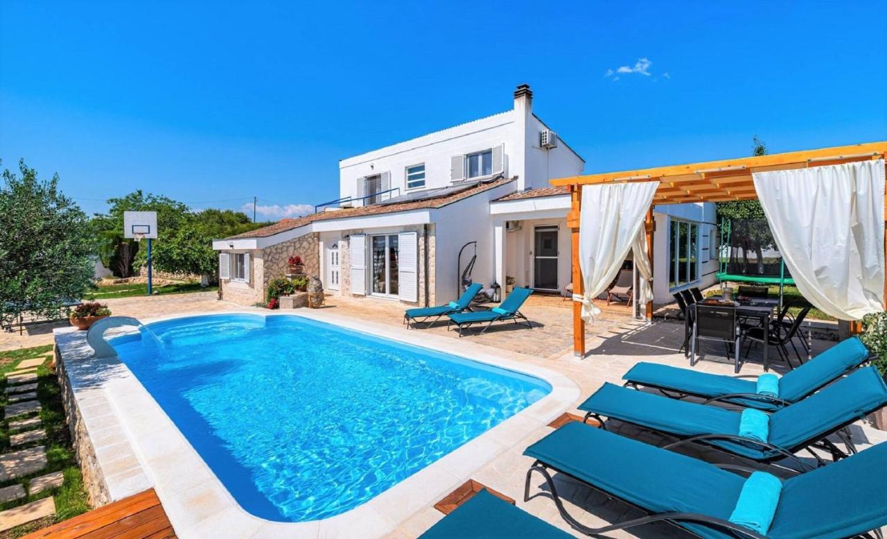 MY DALMATIA - Villa Elia with private pool and panoramic sea view - Ferienwohnung Zadar