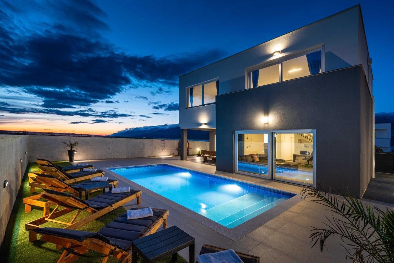 MY DALMATIA - Sea view villa Punta with private swimming pool - B&B Ražanac