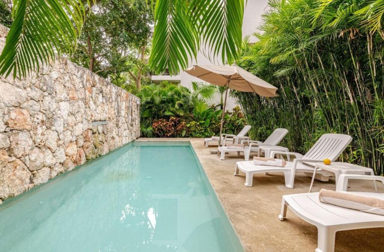 Vela Studio apt in Bacalar Starlink WiFi and Pool - B&B Bacalar