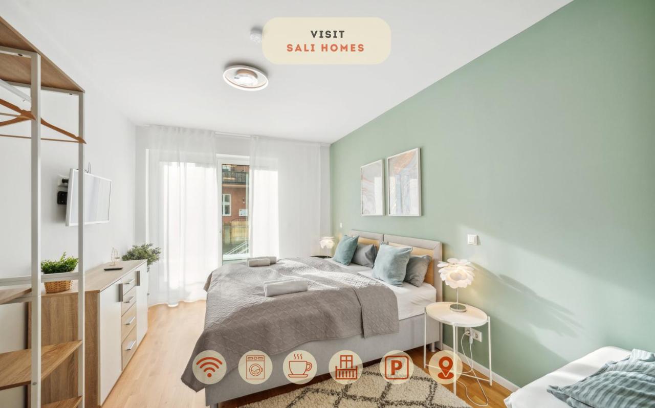 Sali Homes R3 - Cozy Retreat by Roter Main River - Chambres d’hôtes Bayreuth