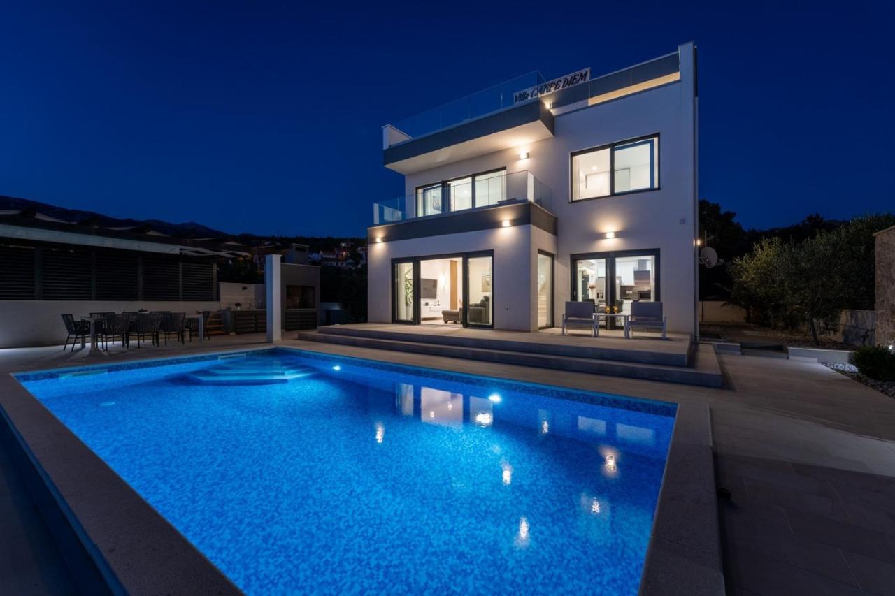 Luxury Villa Wonder heated pool 32 m2 sea view - Ferienwohnung Maslenica