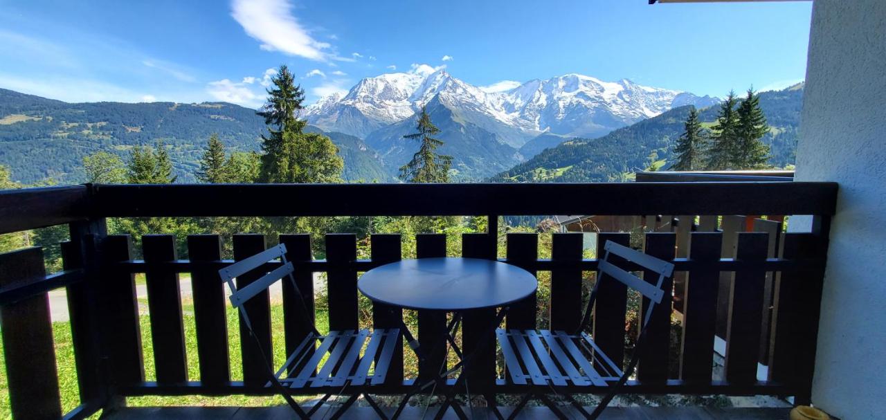 Appartement Saint Gervais les Bains vue imprenable Mont Blanc - B&B