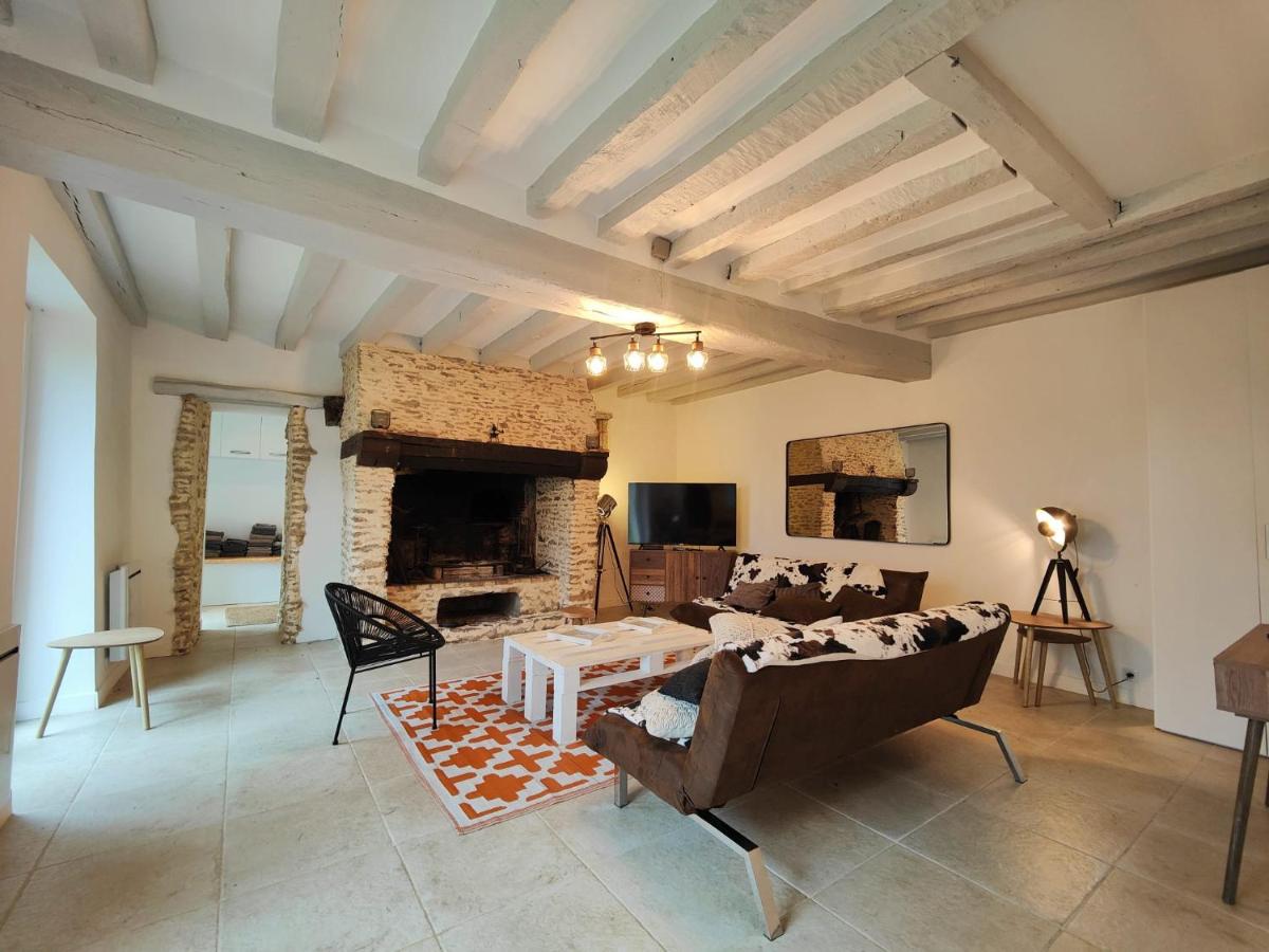 Charmante maison de campagne avec cheminée - B&B