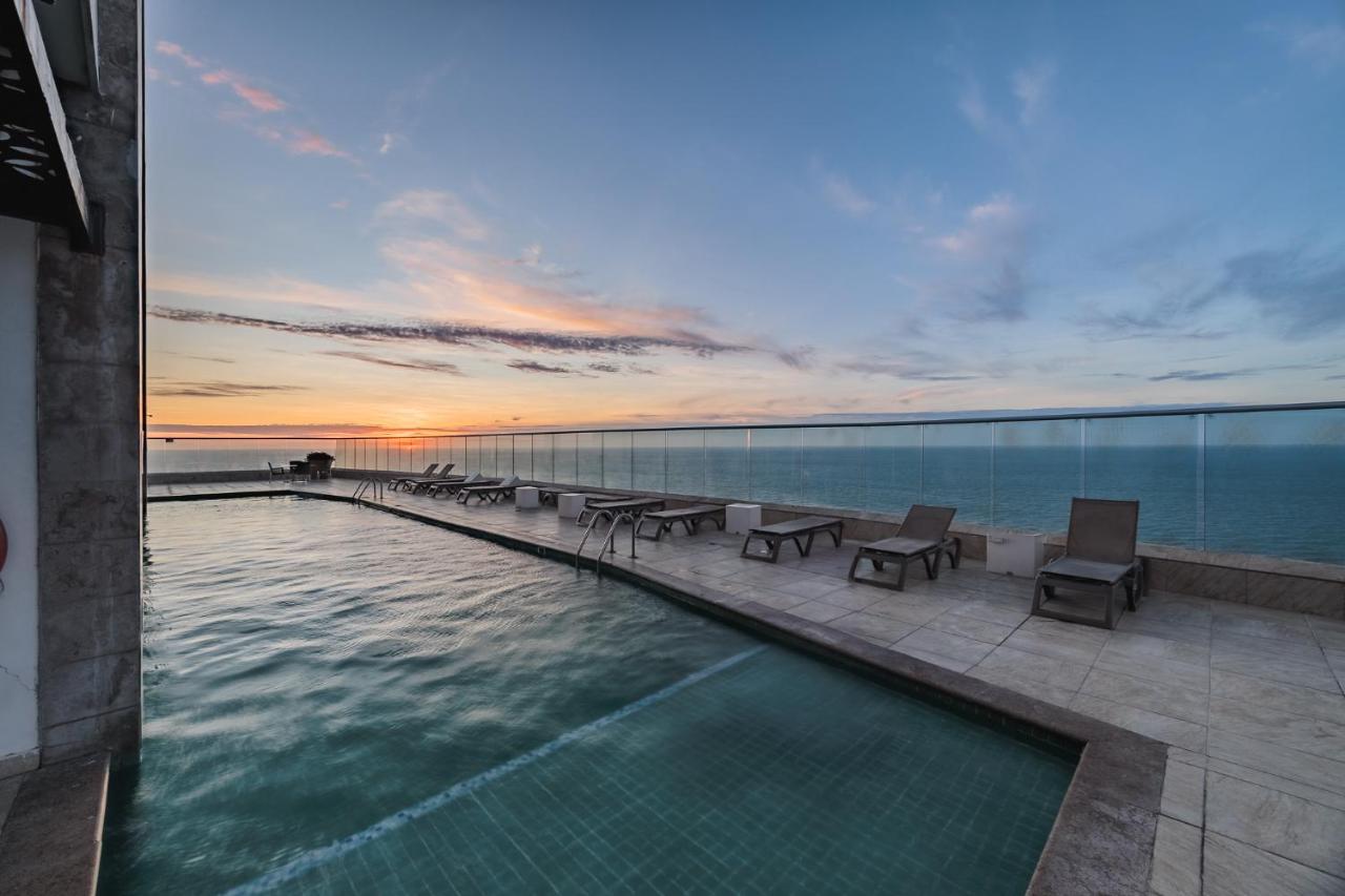 Magnífico apto de 1 habitación con vista inmejorable al mar en Bocagrande - Ferienwohnung Cartagena
