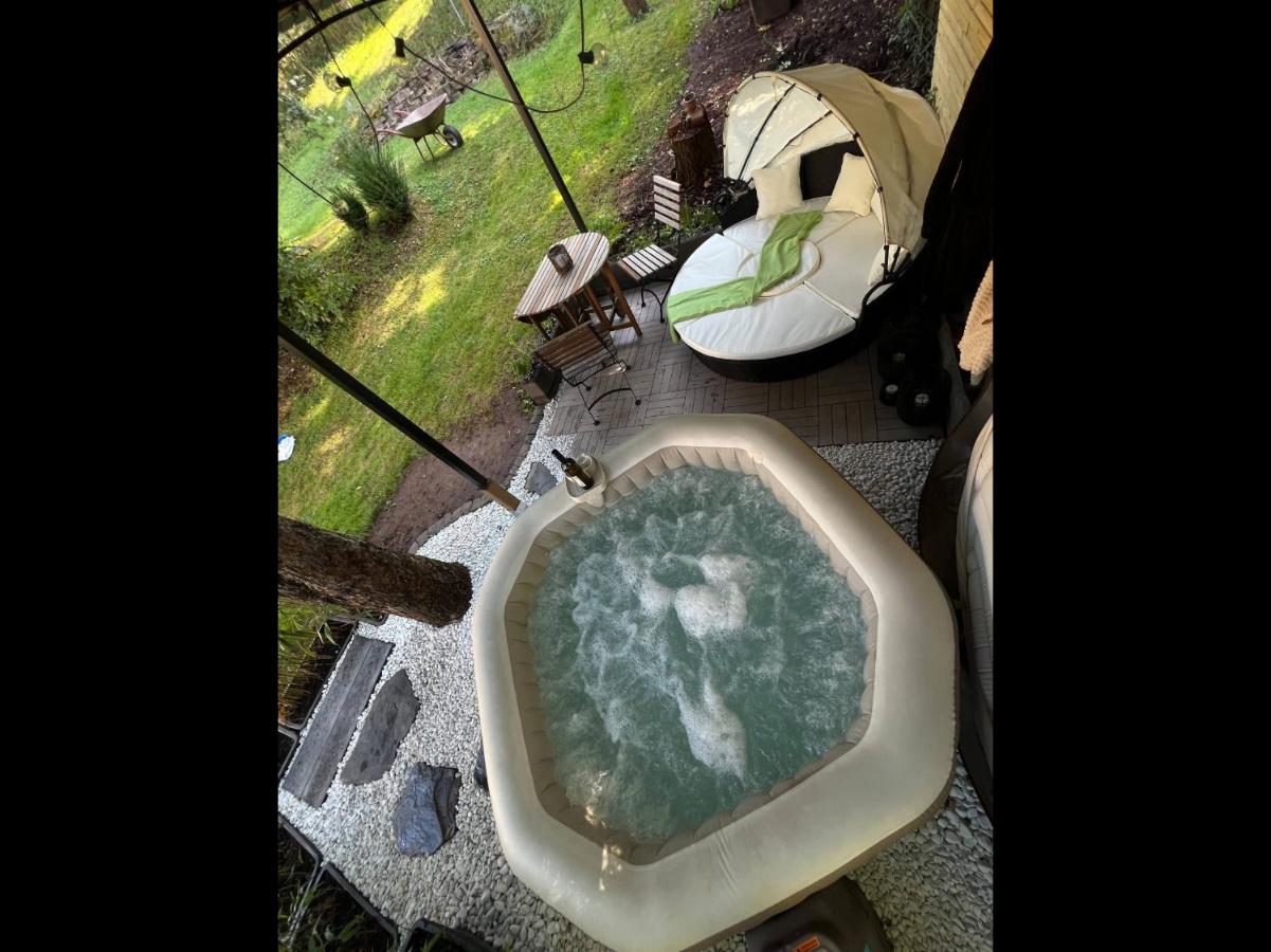 gemütliche rustikale Wohnung mit Kamin und optionalem Whirlpool - B&B