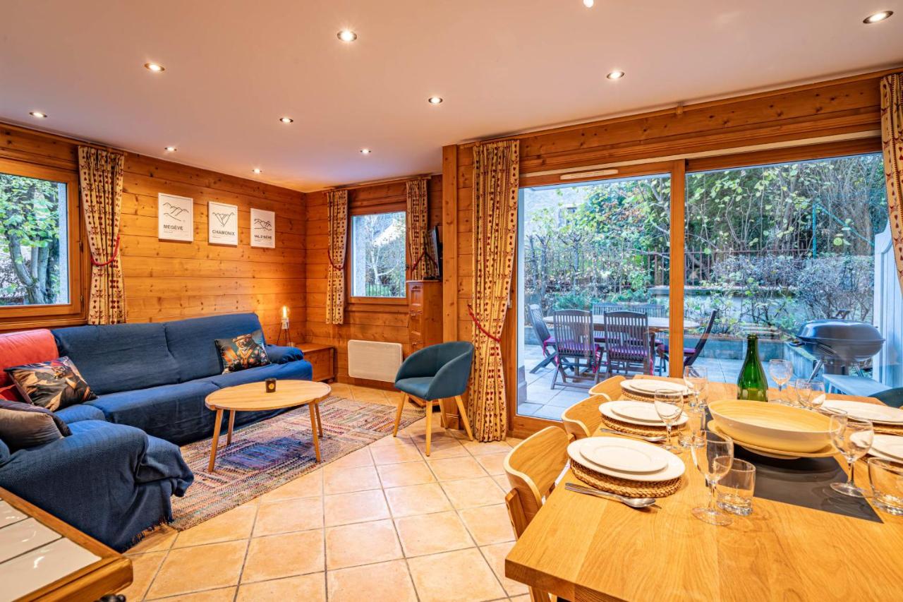Alpine Garden - Truly hidden gem with sunny garden in Chamonix town center - Ferienwohnung