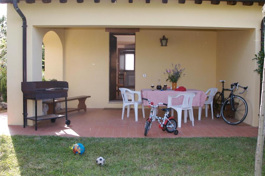 Apartment mit Gartenblick